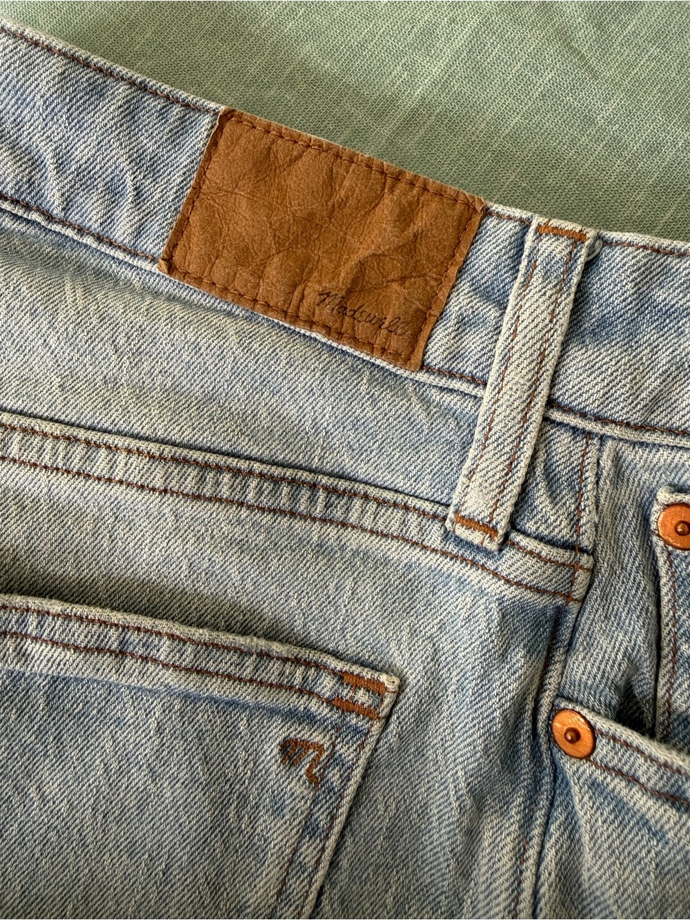Madewell Curvy Perfect Vintage Wide-Leg Crop Jeans Sz 28, modern retro, coastal - Picture 10 of 10